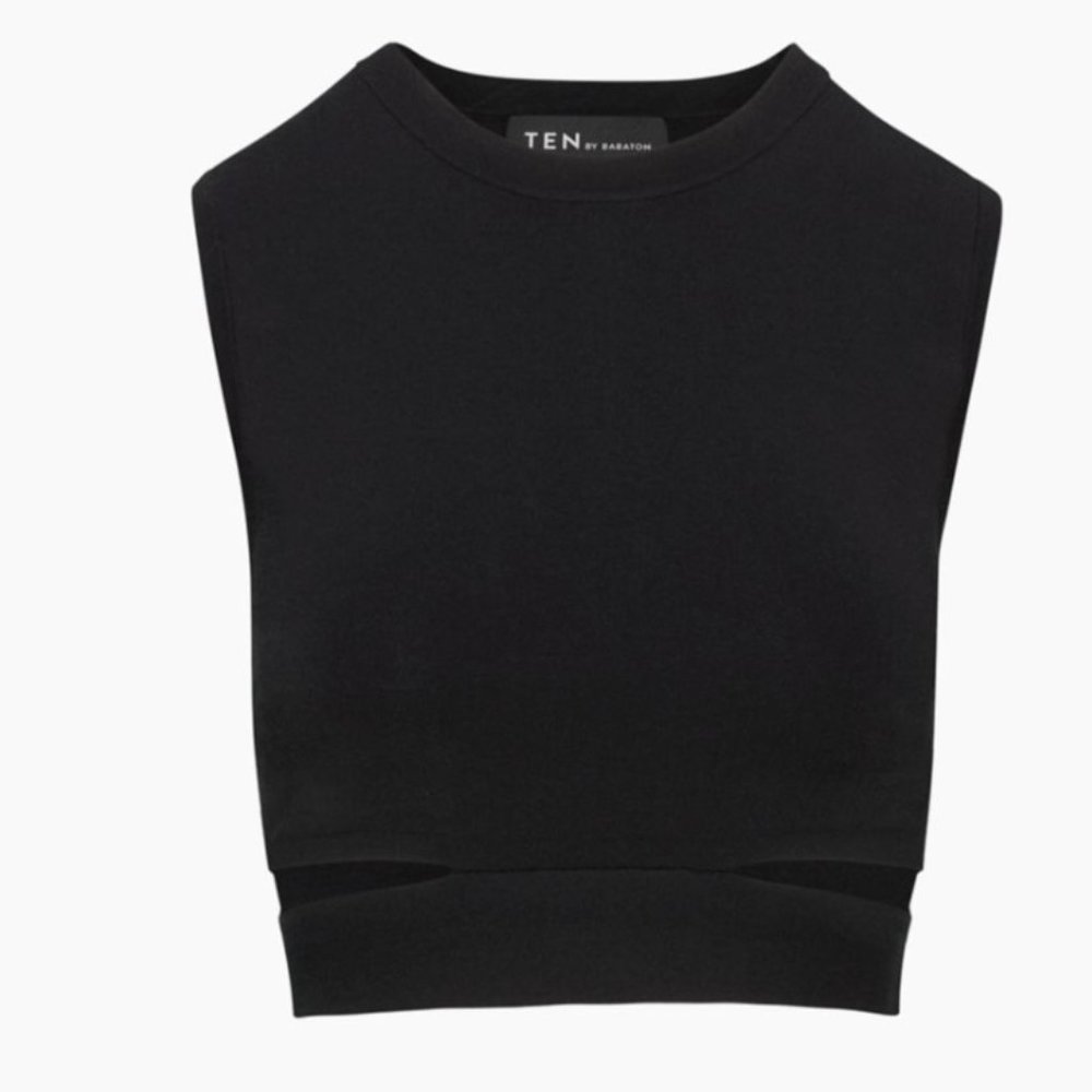 Babaton retrospect sleeveless sweater